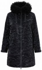 Ulla Popken 853831 Funktionsfrakke Sort
