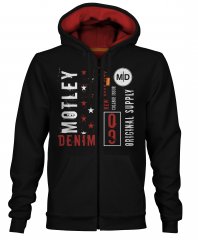 Motley Denim Bodmin Hoodie Black