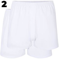 Espionage U001W boxershorts 2-pak hvid