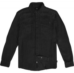 Double Outfitters GS-5126 Skjorte med trykknapper Sort