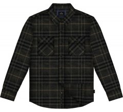 Double Outfitters GS-5233 Flonelsskjorte Sort/Grå