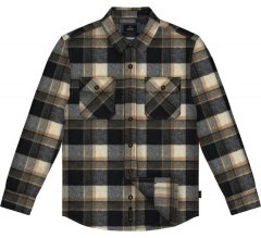 Double Outfitters GS-5233 Flonelsskjorte Mørkeblå/Beige