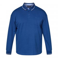 North Latitude Superflex Polo LS Blå