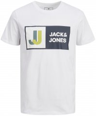 Jack & Jones JCOLOGAN TEE White