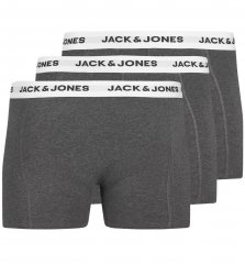 Jack & Jones JACBASIC Boxers 3-pack Grey
