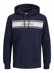 Jack & Jones JJLEO SWEAT Hoodie Navy