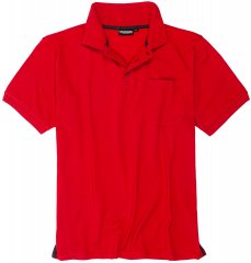 Adamo Klaas Regular fit Polo Shirt with Pocket Red