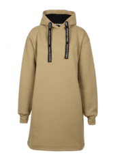 Nora Mikken KRISTINA Long Hoodie Camel