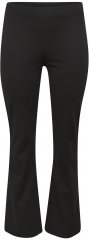 Kaffe Curve Jenna Leggings med Udsvingede Ben Sort