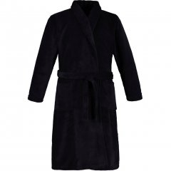 JP1880 Bathrobe with Spacious Patch Pockets Dark Navy