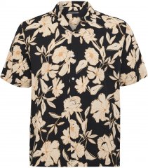 North Latitude Shirt Cuba Short Sleeve Navy