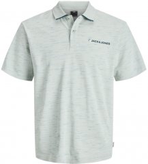 Jack & Jones Logan Polo Shirt Aqua Grey