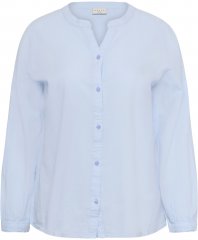 Kaffe Curve Nana Langærmet skjorte Blå