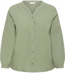 Kaffe Curve Nana Langærmet skjorte Grøn