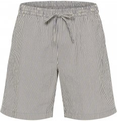Kaffe Curve Nana Stribede shorts Midnat/Hvid stribet