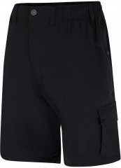 Espionage ST066 Stretch Poplin Cargo Shorts Black