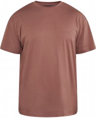 North Latitude 61320 T-Shirt med Rygtryk Cognacbrun