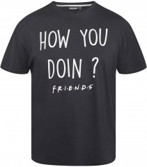 North Latitude 61353 FRIENDS T-Shirt Sort