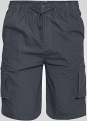 D555 Nick Cargoshorts med Elastisk Talje Grå