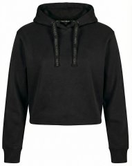 Nora Mikken KAMILLA Cropped Hoodie Black