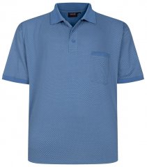 Espionage P234 mønstret poloshirt