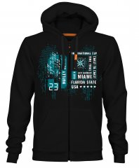 Motley Denim Reading Hoodie Black