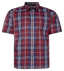 Espionage SH447 Ternet skjorte burgundy