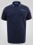 D555 Reid AOP Polo With Jacquard Collar, Pocket And Cuffs Mørkeblå - Polotrøjer - Polotrøjer 2XL-8XL