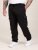 D555 Dexter 1 Cargo Jogger With Bear Embroidery Sort - Joggingbukser og shorts - Sweatpants og Sweatshorts 2XL-12XL