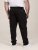 D555 Dexter 1 Cargo Jogger With Bear Embroidery Sort - Joggingbukser og shorts - Sweatpants og Sweatshorts 2XL-12XL
