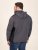 D555 Conrad Detachable Hood Bonded Fleece Zip Through Hoody Mørkeblå - Trøjer og hættetrøjer - Trøjer og Hættetrøjer i store størrelser - 2XL-14XL