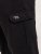 D555 Dexter 1 Cargo Jogger With Bear Embroidery Sort - Joggingbukser og shorts - Sweatpants og Sweatshorts 2XL-12XL