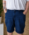 Kam Jeans Pepe Knitted Denim Shorts Random Mid Wash Blue - Shorts - Shorts i store størrelser - W40-W60