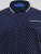 D555 Reid AOP Polo With Jacquard Collar, Pocket And Cuffs Mørkeblå - Polotrøjer - Polotrøjer 2XL-8XL