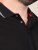 D555 Potts Jersey Polo With Jacquard Collar & Cuffs Sort - Polotrøjer - Polotrøjer 2XL-8XL