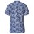 D555 Sheldon Hawaii Shirt Navy - Skjorter - Skjorter til store mænd 2XL- 8XL