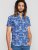 D555 WHITSBURY Hawaiian Print Shirt - Skjorter - Skjorter til store mænd 2XL- 8XL