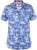 D555 WHITSBURY Hawaiian Print Shirt - Skjorter - Skjorter til store mænd 2XL- 8XL