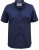 D555 Telford S/S Micro Ao Print Shirt Navy - Skjorter - Skjorter til store mænd 2XL- 8XL