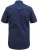 D555 Telford S/S Micro Ao Print Shirt Navy - Skjorter - Skjorter til store mænd 2XL- 8XL
