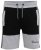 D555 Kirton Couture Elasticated Waistband Shorts Black/Charcoal - Joggingbukser og shorts - Sweatpants og Sweatshorts 2XL-12XL
