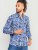 D555 Harrow AOP Shirt Blue - Skjorter - Skjorter til store mænd 2XL- 8XL