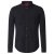D555 Donnie Long Sleeve Jersey Shirt Black - Skjorter - Skjorter til store mænd 2XL- 8XL