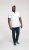 D555 James Short Sleeve Oxford Shirt White - Skjorter - Skjorter til store mænd 2XL- 8XL