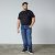 North Latitude Jeans Jack Blue Used Wash - Jakker - Jakker i store størrelser, 2XL- 12XL