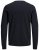 Jack & Jones Crew neck Knitted Sweater Navy - Trøjer og hættetrøjer - Trøjer og Hættetrøjer i store størrelser - 2XL-14XL