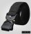 D555 Dale Tactical Stretch Webbing Belt with Heavy Duty Quick Release Buckle Black - Bælter - Store Bælter - W40-W70/2XL-8XL