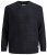 Jack & Jones JCOBRANDON Knit Black - Trøjer og hættetrøjer - Trøjer og Hættetrøjer i store størrelser - 2XL-14XL