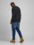 Jack & Jones JCOBRANDON Knit Black - Trøjer og hættetrøjer - Trøjer og Hættetrøjer i store størrelser - 2XL-14XL