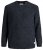 Jack & Jones JCOBRANDON Knit Navy Blazer - Trøjer og hættetrøjer - Trøjer og Hættetrøjer i store størrelser - 2XL-14XL